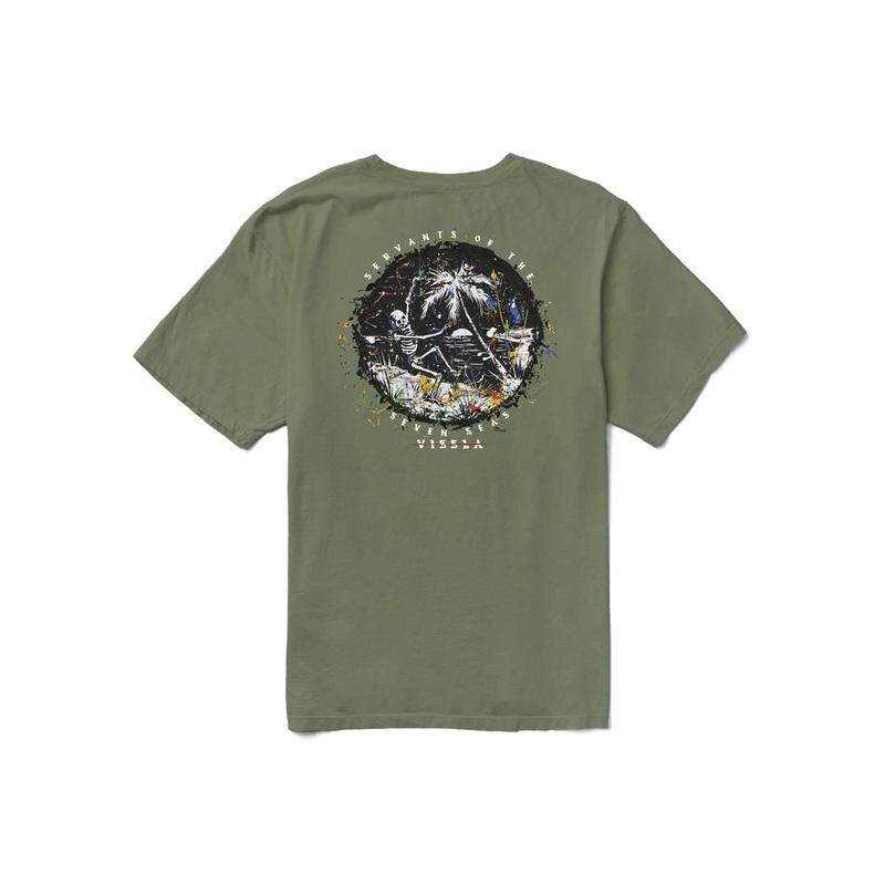 Vissla Skull Island  Organic Pocket Tee