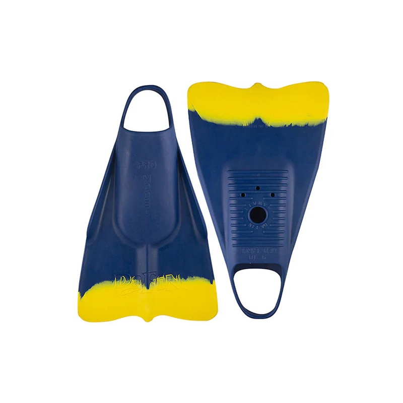 Da FiN Swimfins – Navy/Yellow