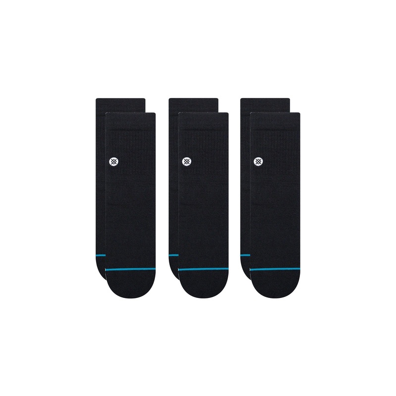 Stance Icon Quarter Socks – 3 Pack