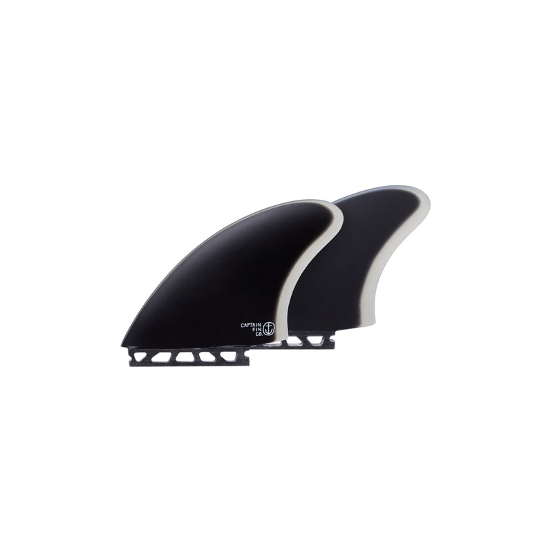 Captain Fin Co Keel Fin Set Black – Single Tab