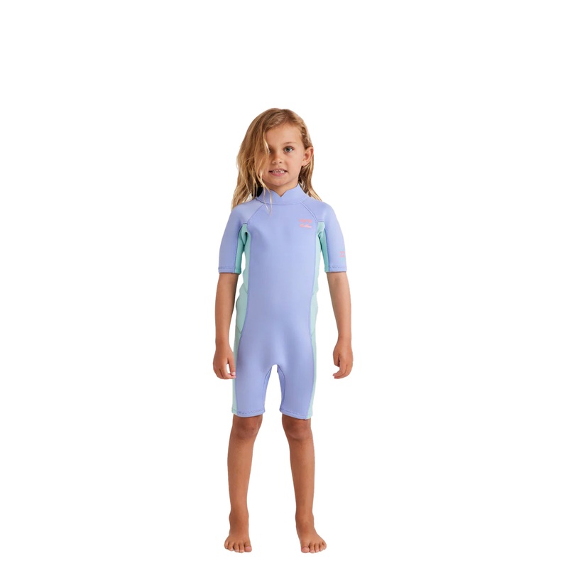 Billabong Girls (0-5) 2/2mm Foil Back Zip Springsuit