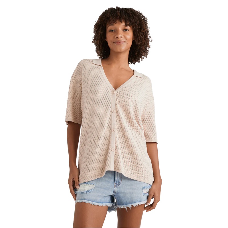 Billabong Womens Sun Bubble Knit Shirt