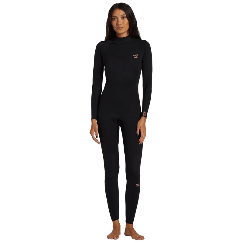 Billabong Womens 3/2mm Foil Back Zip Steamer Wetsuit
