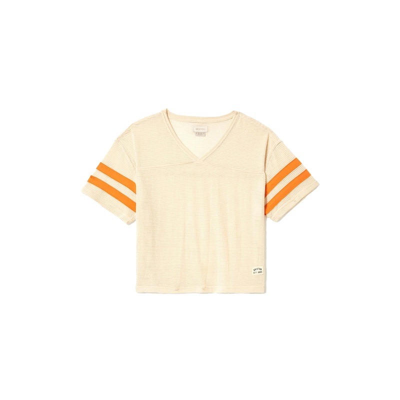 Brixton Womens Varsity Football Mesh T-Shirt