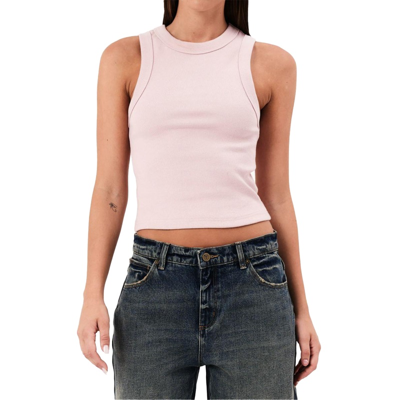 Abrand Womens Heather Icon Long Singlet