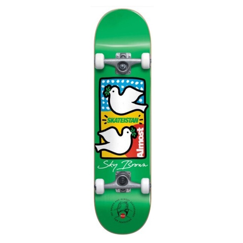 Almost Double Doves Skateistan Yth Skateboard 7.5″