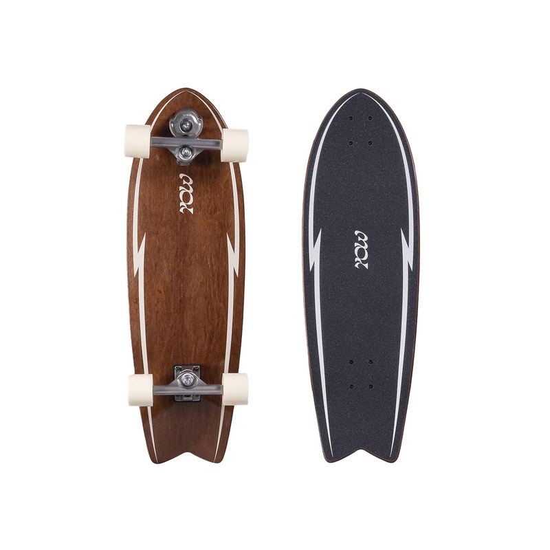 YOW Pipe 32″ Power Surfing Series Surfskate – Wood