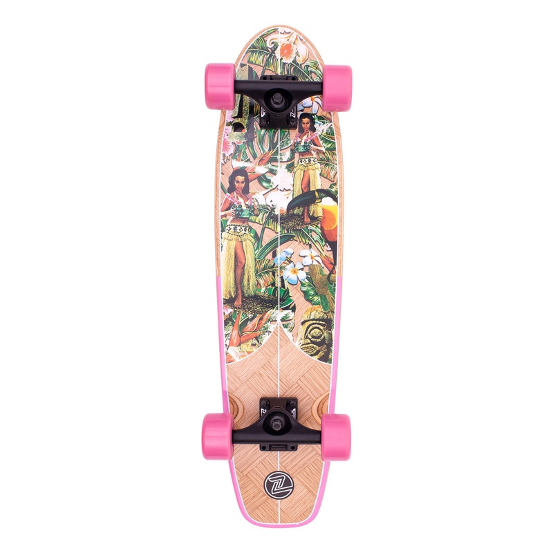 ZLEX Banana Train 29 Cruiser Skateboard
