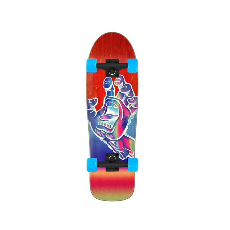Santa Cruz Iridescent Hand Cruiser 9.7 Skateboard