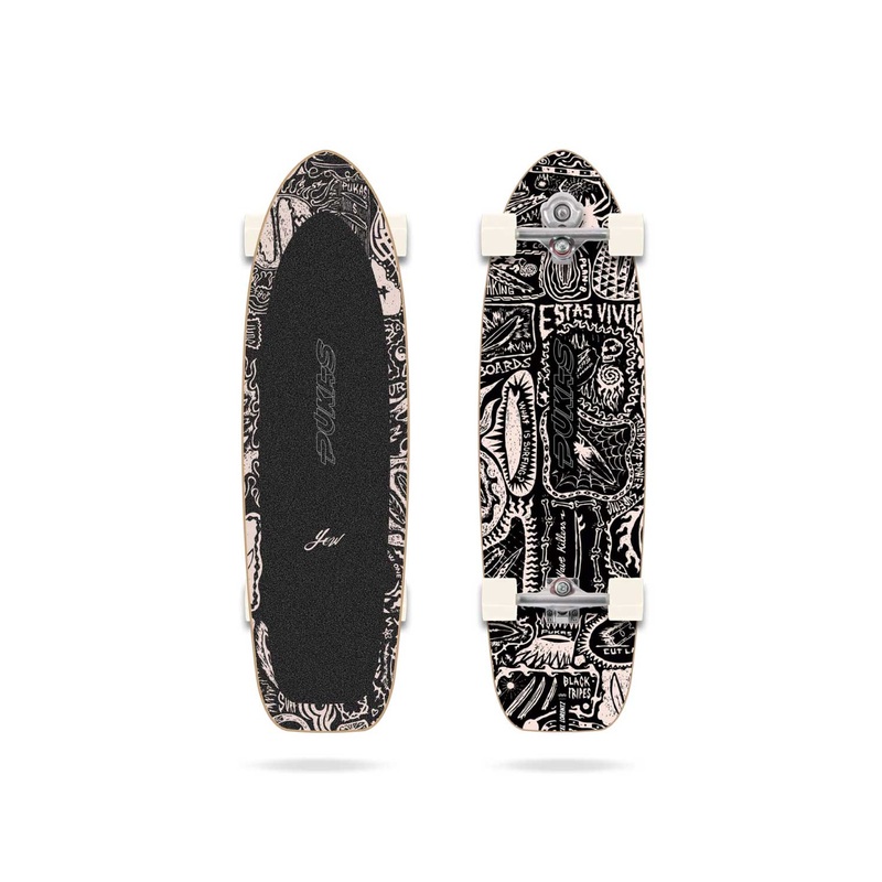 YOW Dark 34.5″ Pukas Surfskate