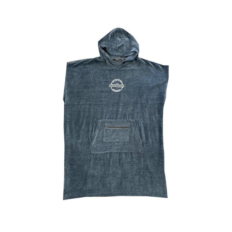 Sanbah Adult Hooded Poncho Towel – Navy