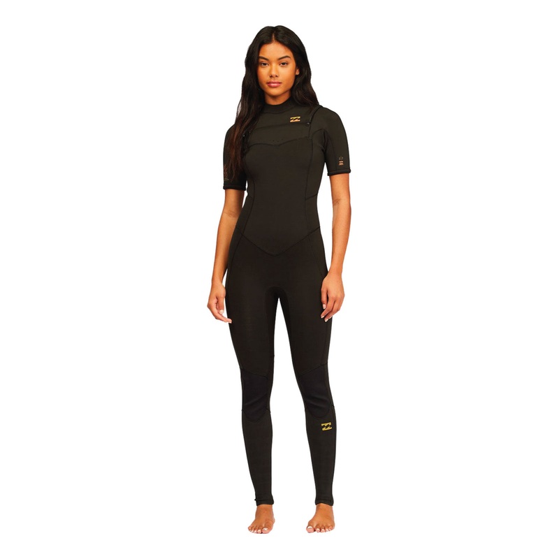 Billabong Womens 2/2mm Synergy Chest Zip Steamer Wetsuit
