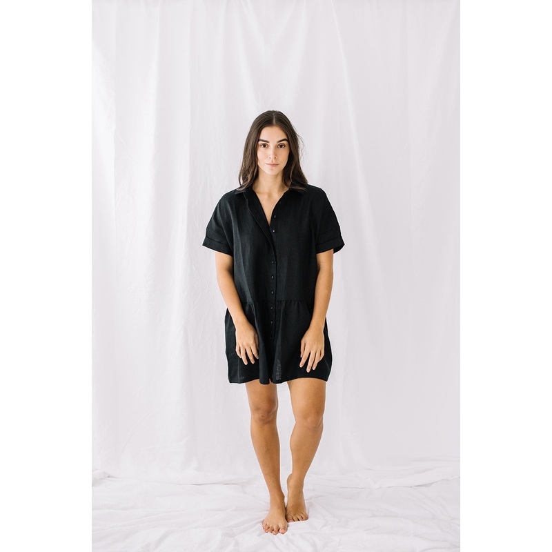 Sanbasics Women’s Linen Dress