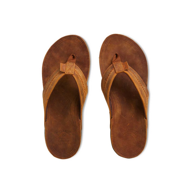 Billabong Mens Brunswick Leather Thongs