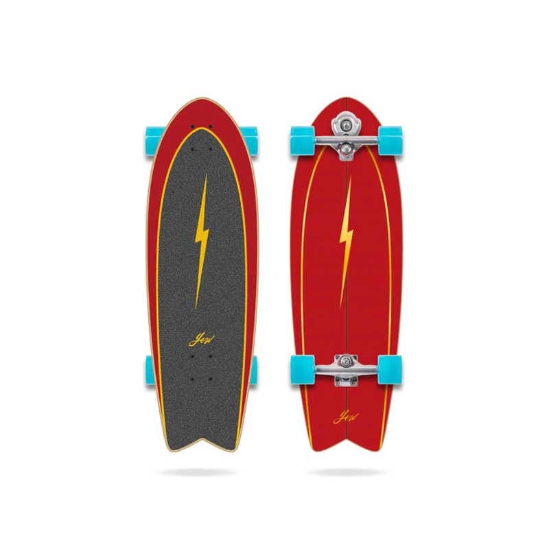 YOW Pipe 32″ Surfskate – White Wheels