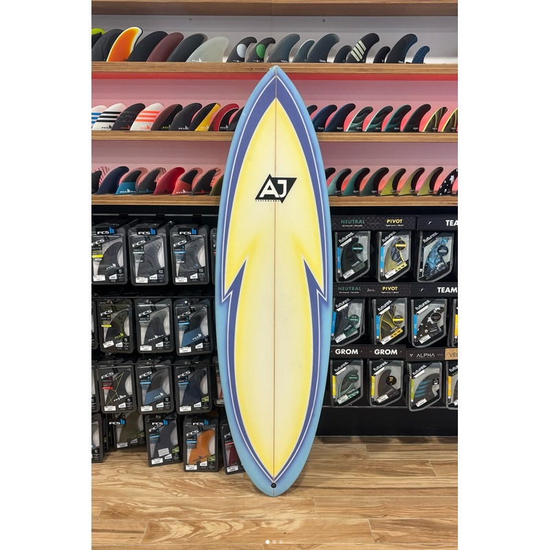 6’0 AJ Single Fin #6708 – Used Surfboard