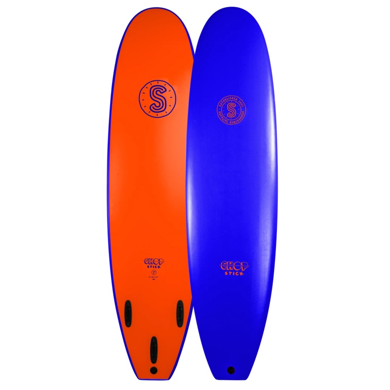 7’0″ Softlite Chop Stick Softboard – Comes With Fins