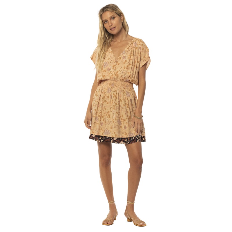 Amuse Society Womens In Bloom SS Woven Dress