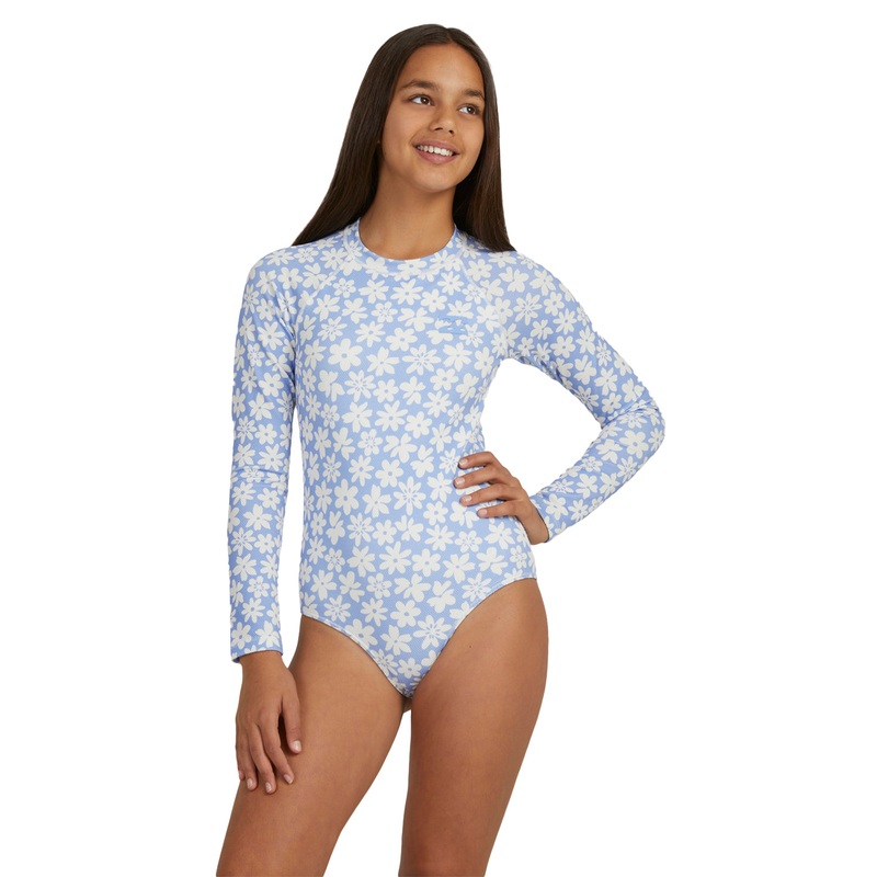 Billabong Girls (6-14) Feelin Sweet Bodysuit Rash Vest