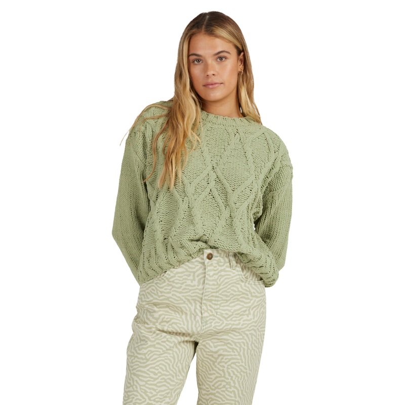 Billabong Women’s Only Mine Crew Neck Sweater