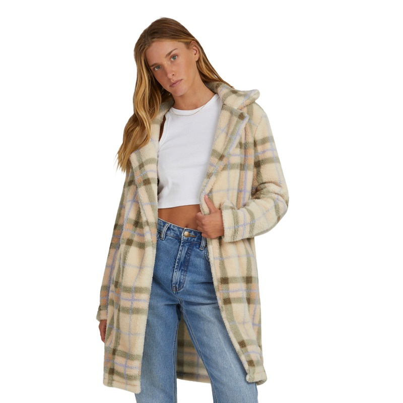 Billabong Womens Brick Lane Cozy Teddy Jacket