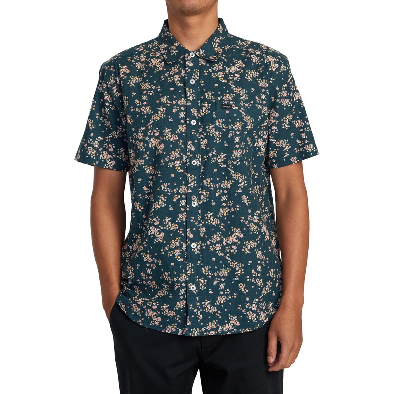 RVCA Mens Rvgazi S/S Shirt