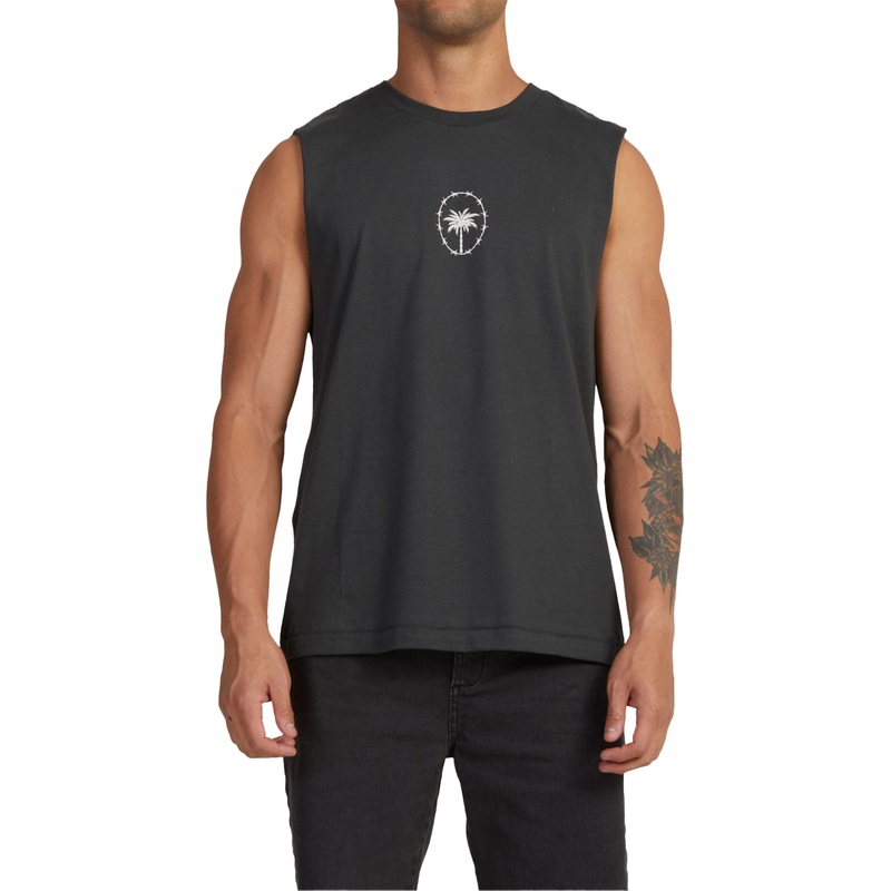 RVCA Mens Wired Muscle Tee