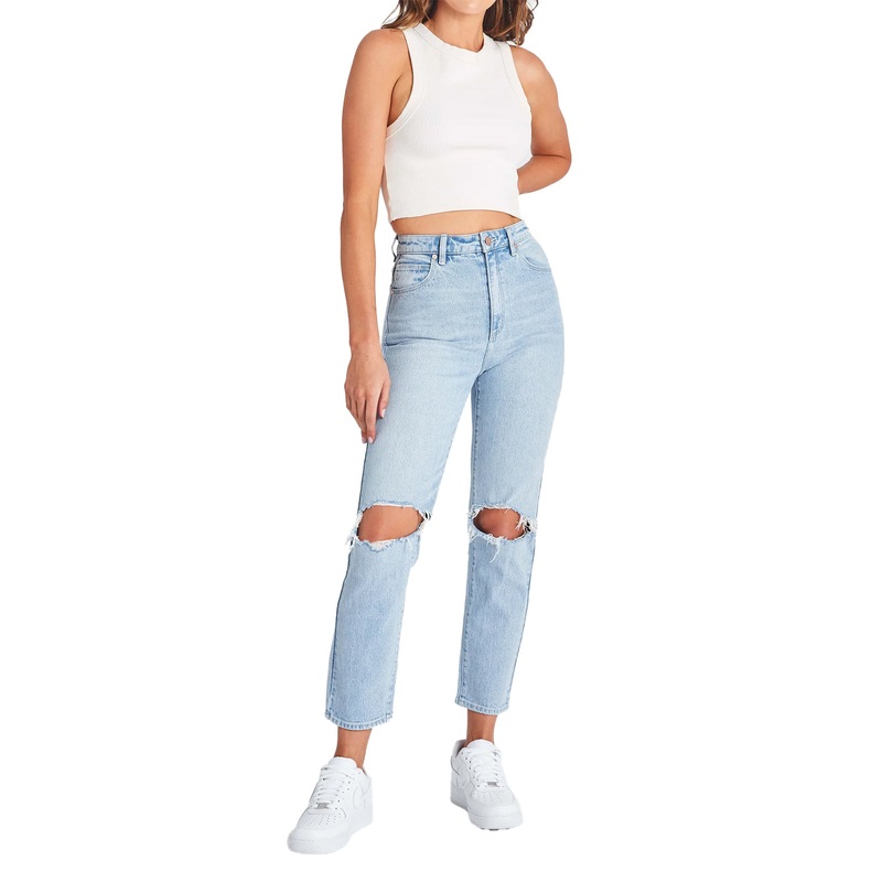 Abrand Womens 94 High Slim Jeans – Gina Rip