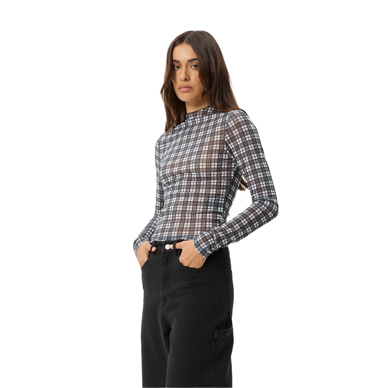 Afends Asher Sheer Long Sleeve Top