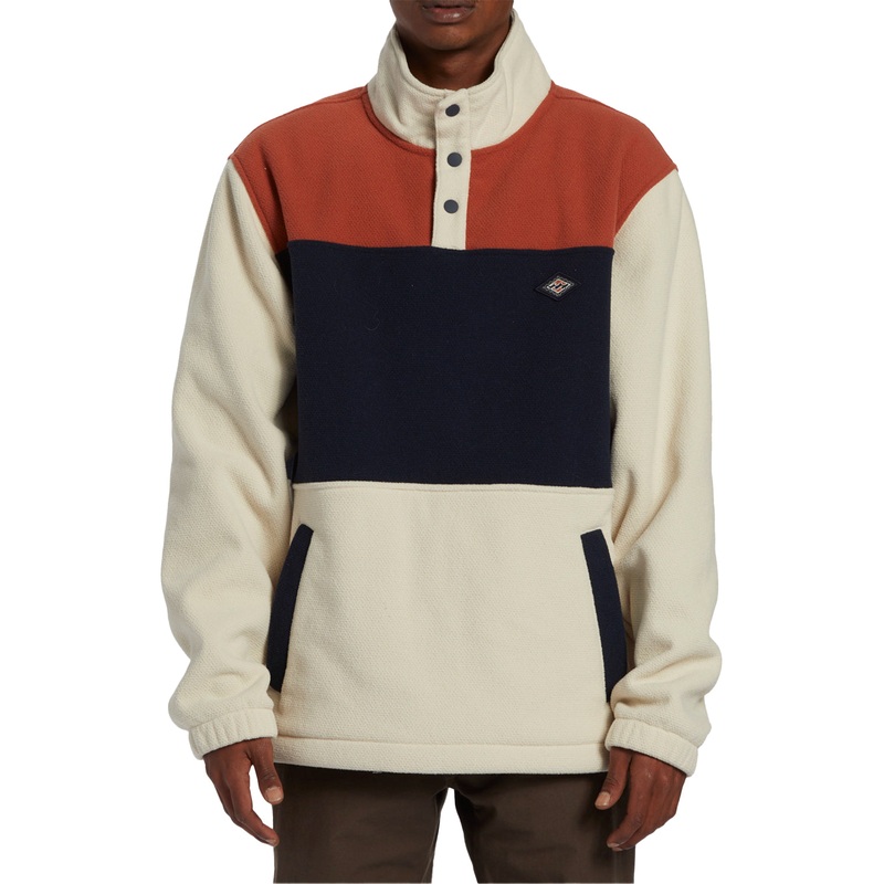 Billabong A/Div Boundary Mock Snap Sweatshirt