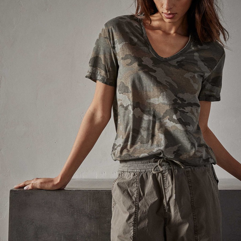 Camo Clear Jersey Short Sleeve Tee – Jungle Camo