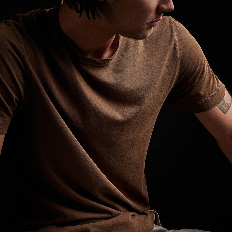 Clear Jersey Crew – Gingerbread Pigment