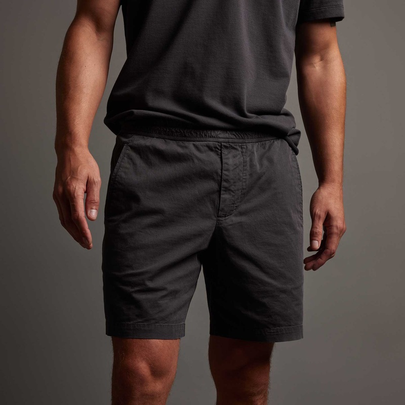 Cotton Linen Tailored Short – Magma Pigment