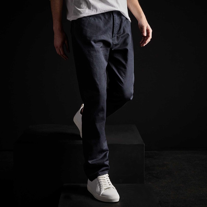 Sierra Linen Pant – Blue Oil