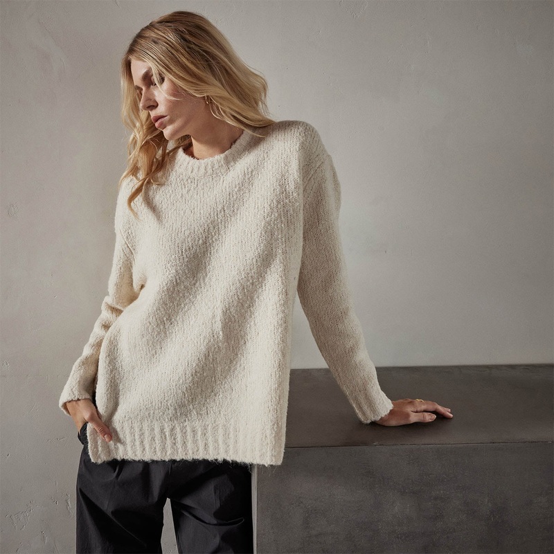 Summit Sweater – Bone