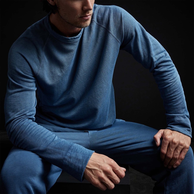 Vintage French Terry Sweatshirt – Lake Pigment