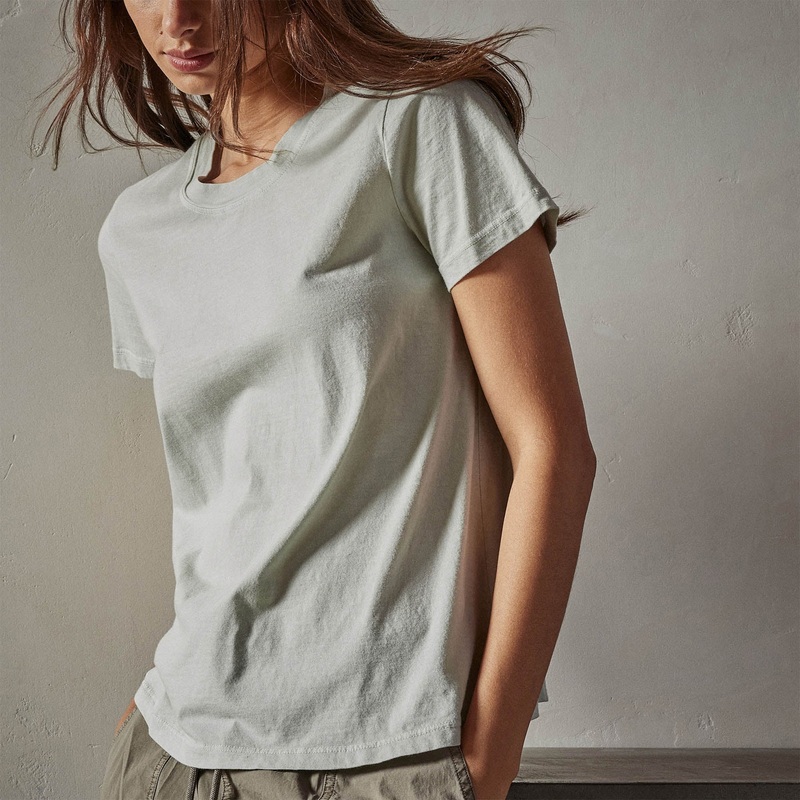 Vintage Little Boy Tee – Celery Pigment