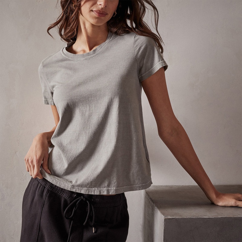 Vintage Little Boy Tee – Concrete Pigment