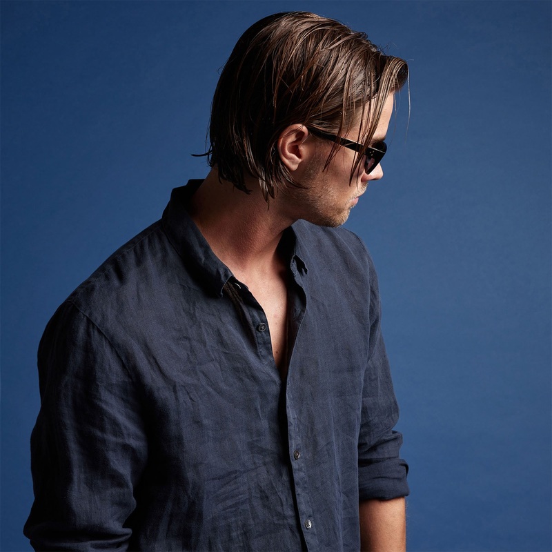 Classic Linen Shirt – Blue Oil