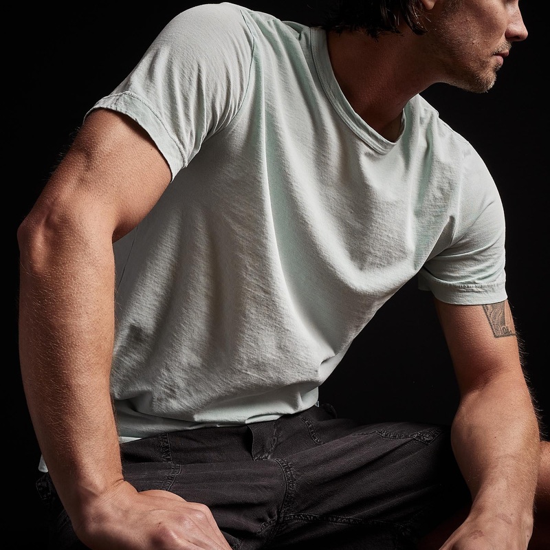 Short Sleeve Crew Neck – Ocean Spray Pigment