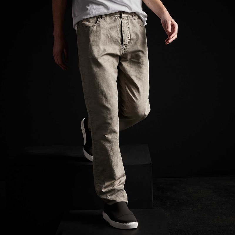 Sierra Linen Pant – Silt Pigment
