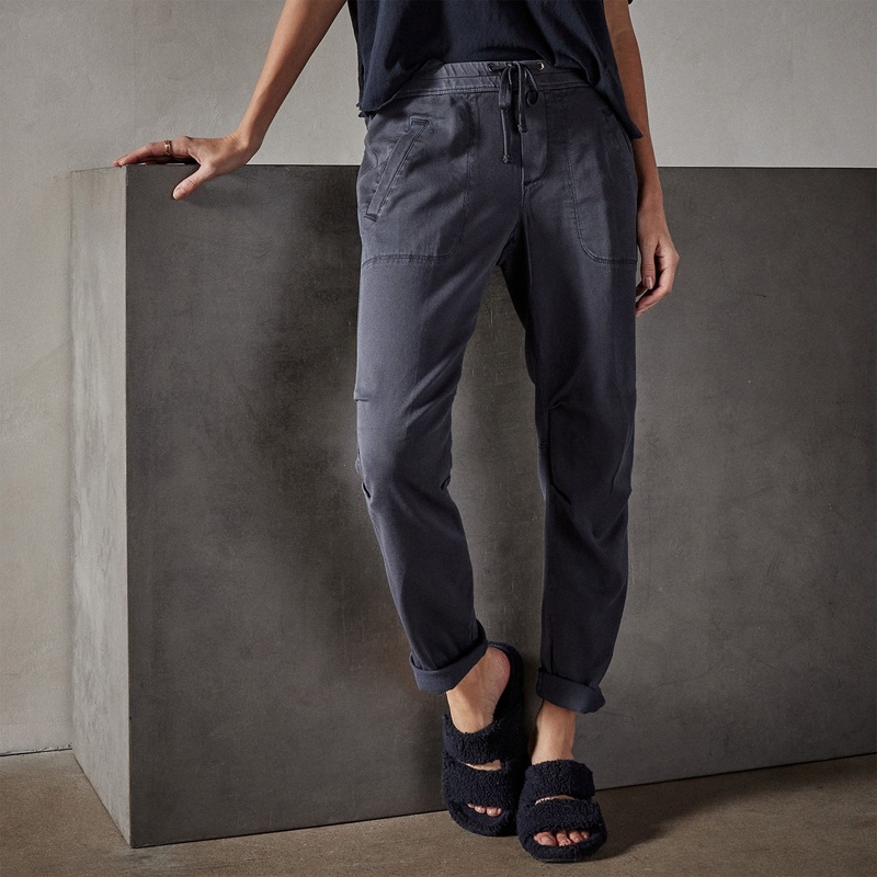Soft Drape Pant – Blue Oil