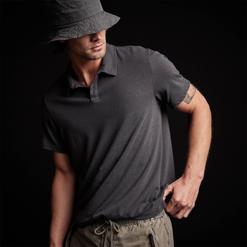 Soft Slub Jersey Short Sleeve Polo – Magma