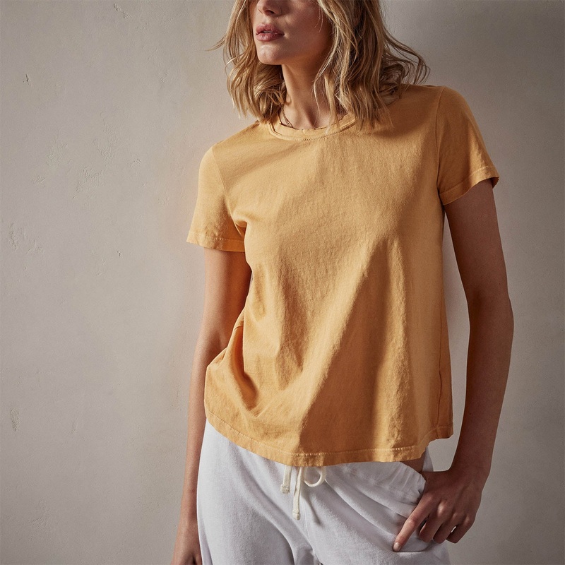 Vintage Little Boy Tee – Apricot Pigment