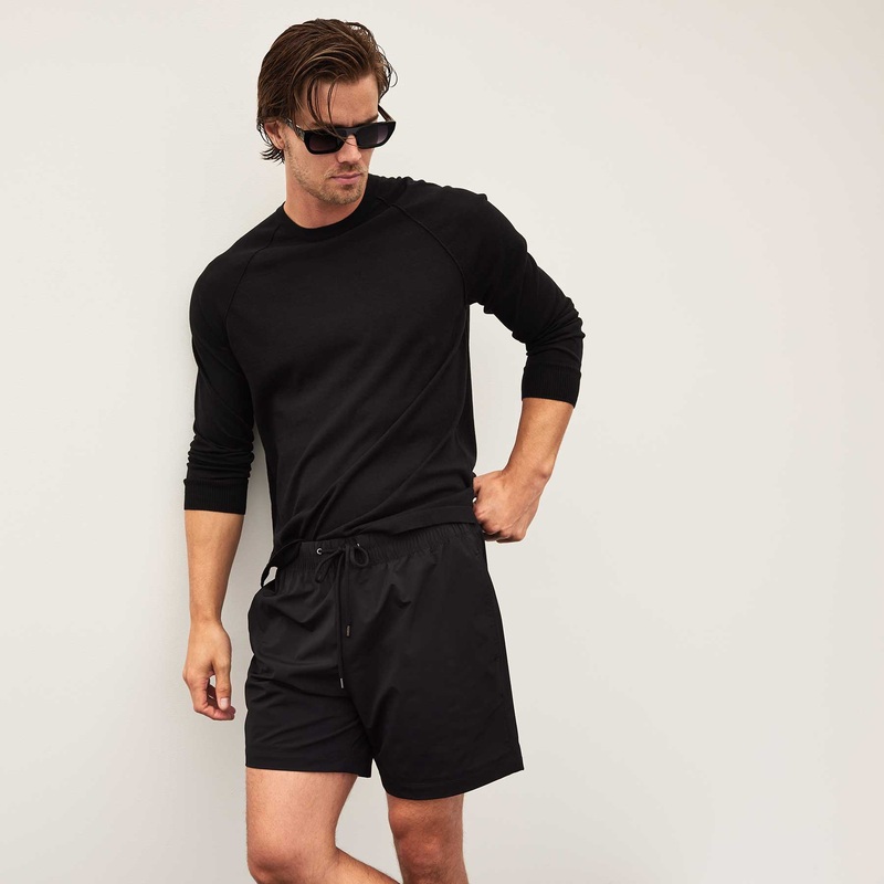 Colony Knit Crew – Black