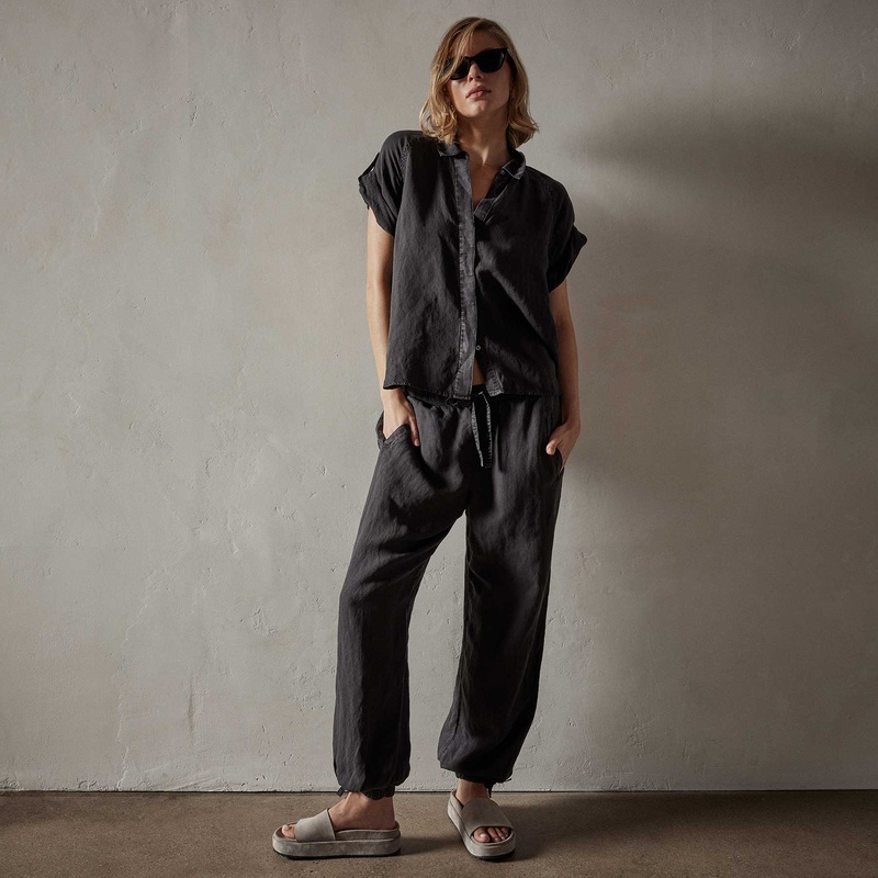 Cortez Linen Shirt  – Magma Pigment