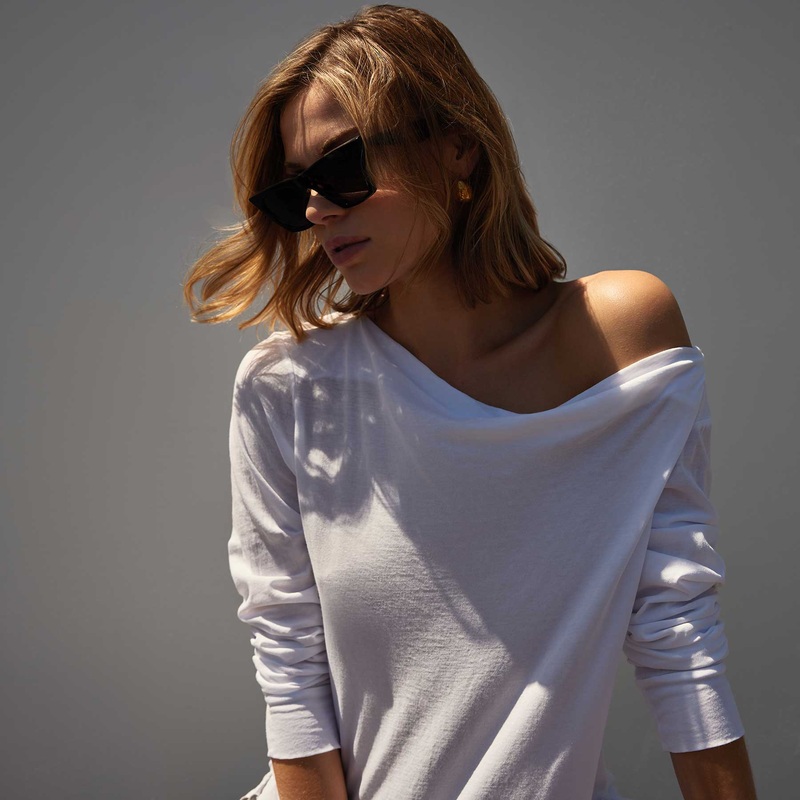 Cove Tee – White