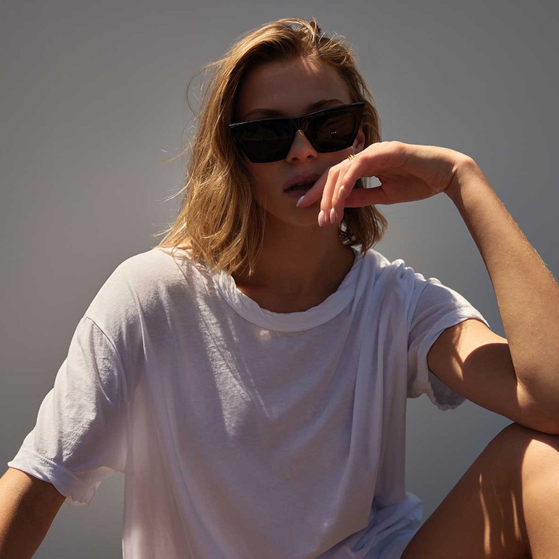 High Gauge Oversized Tee – White