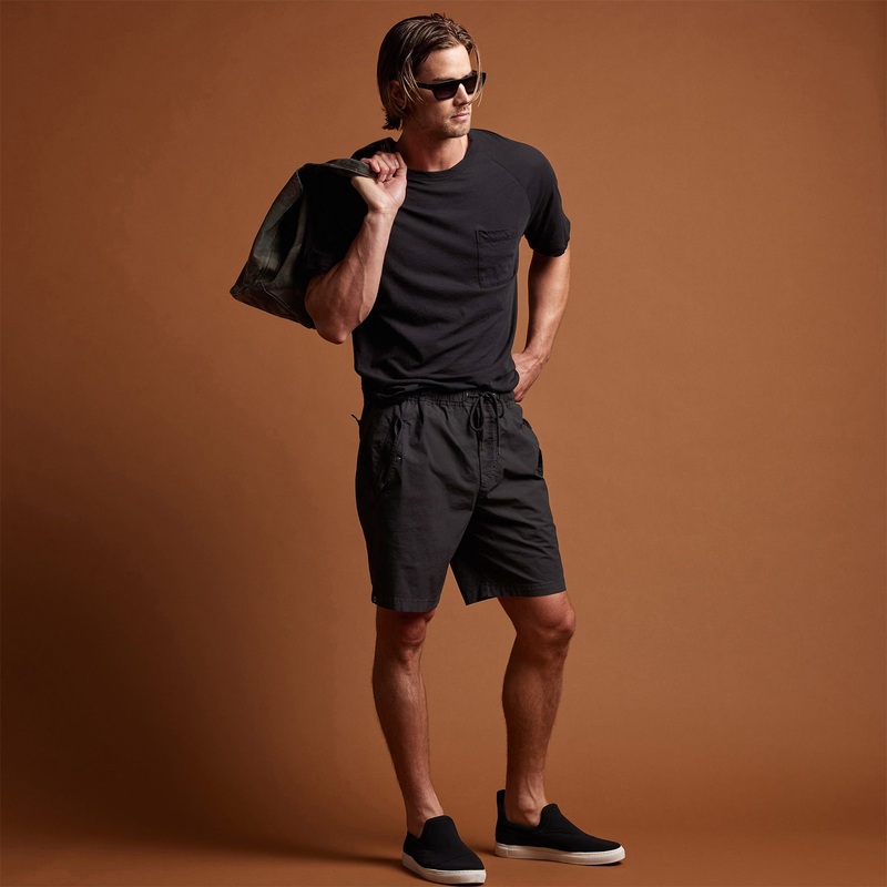 Parachute Flight Short – Black