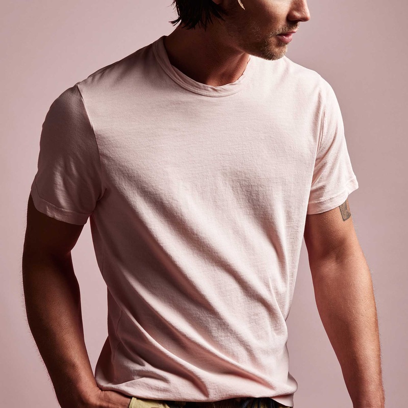 Short Sleeve Crew Neck – Nougat Pigment